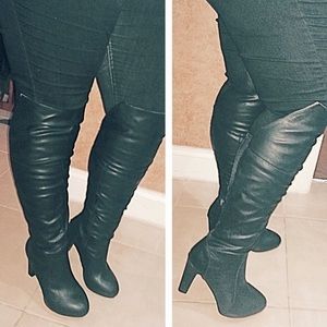 Torrid knee high wide calf boots
